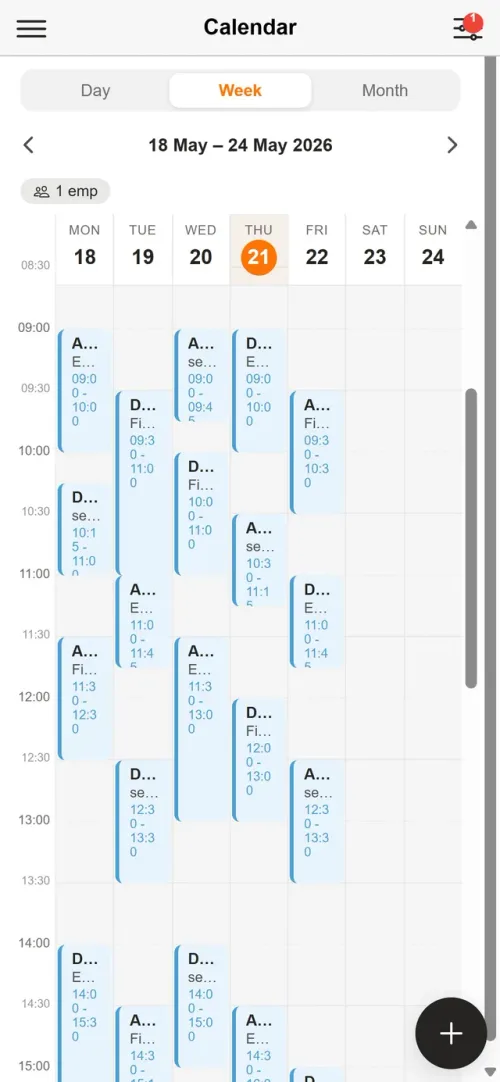 ScheDay mobile calendar